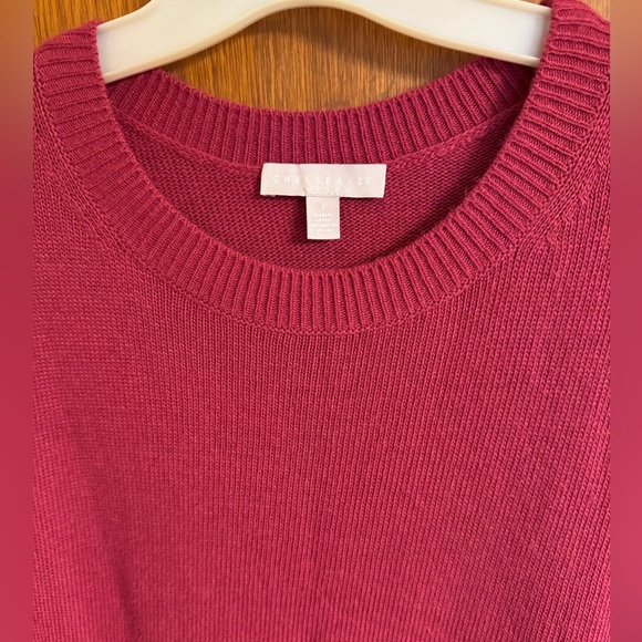 Chelsea28 size large (l) ladies long sleeve crewneck sweater in GUC - Picture 10 of 12